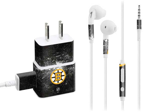 NHL Boston Bruins Iced Phone Charger Skin